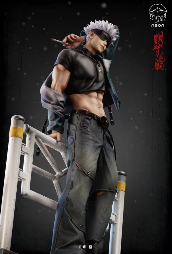 【Pre-order】Jujutsu Kaisen Satoru Gojo Deluxe Display Statue (1/6 Scale)
