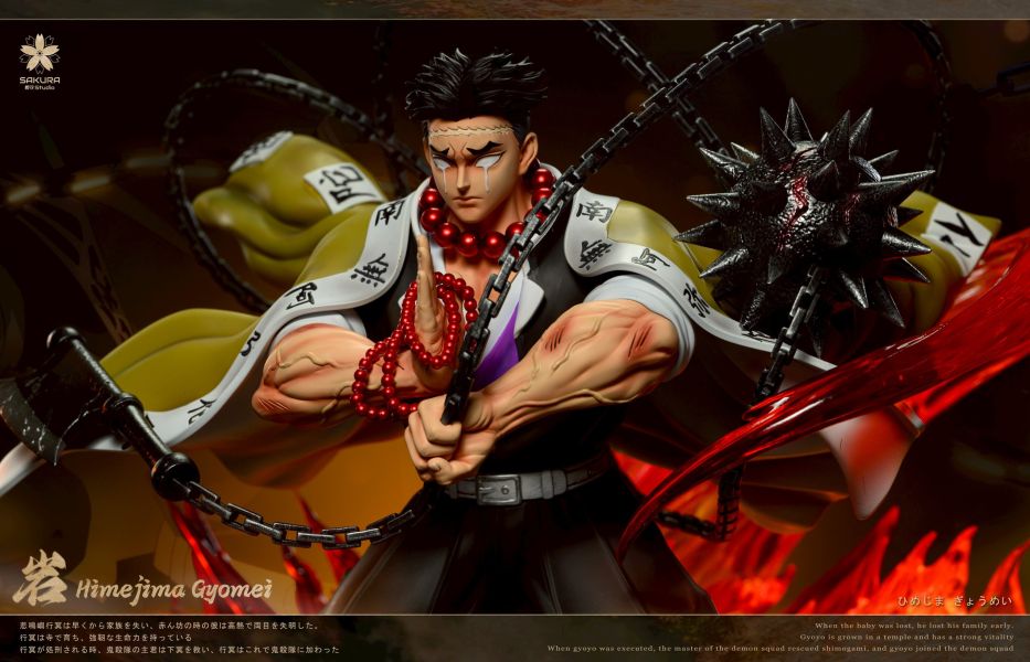 【Pre-order】Demon Slayer – Himejima Gyomei, Stone Hashira 1/8 Scale Collectible Statue with Light-up Base