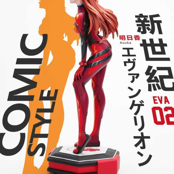 【Pre-order】Neon Genesis Evangelion – 2D Paint Series First Wave: Asuka Langley Soryu 1/4 Scale Collectible Statue
