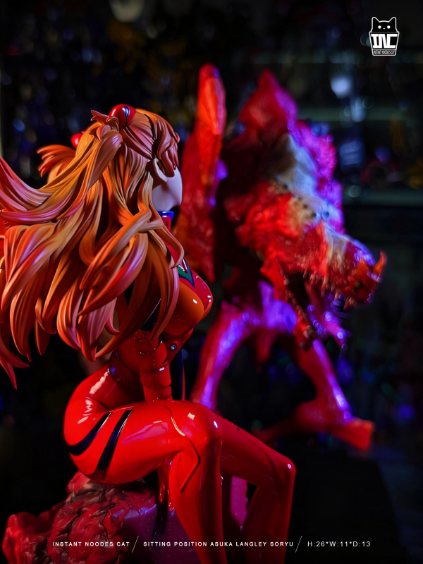 【Pre-order】Neon Genesis Evangelion – Sitting Asuka Langley 1/6 Scale Statue