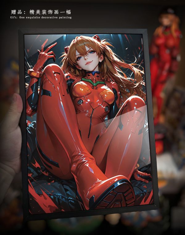 【Pre-order】Neon Genesis Evangelion – Sitting Asuka Langley 1/6 Scale Statue