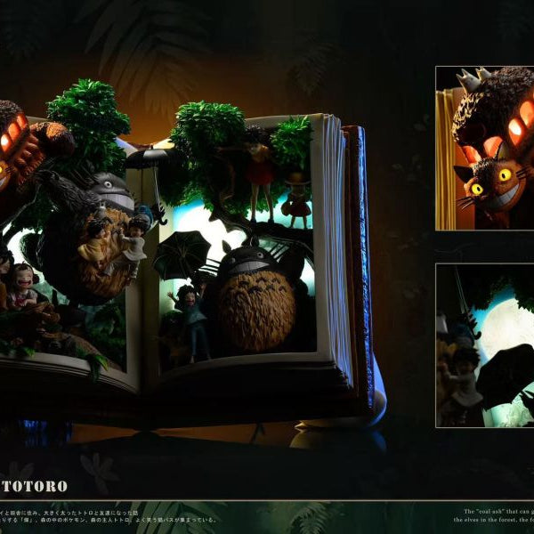【Pre-order】Book Series Vol.1 Totoro · Limited Edition Art Statue