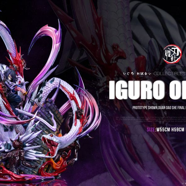 【Pre-order】Demon Slayer – Hashira Resonance Series: Iguro Obanai 1/6 Scale Collectible Statue