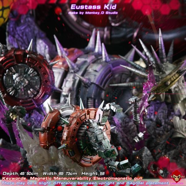 【Pre-order】One Piece "Worst Generation" - Eustass Kid Statue | 3rd Release in the Captain Resonance Series