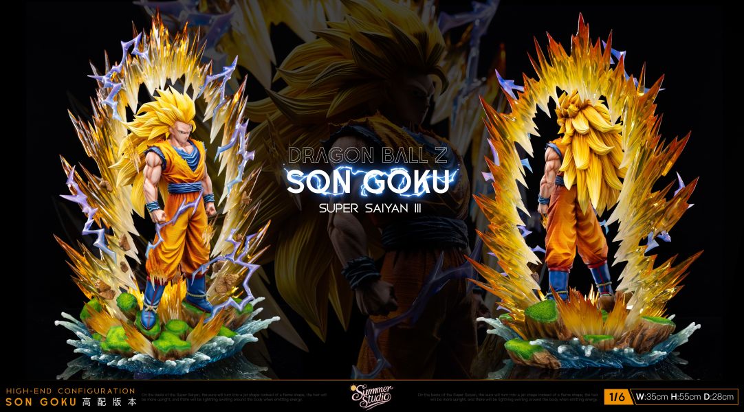 【Pre-order】Seven Dragon Ball Light Sculpture Series: Volume 1 – Super Saiyan 3 Goku (Dual Edition)