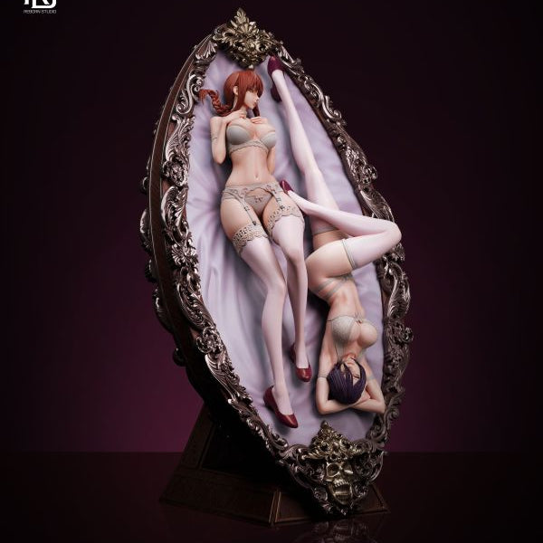 【Pre-order】Chainsaw Man – Selected Duo Series Makima & Reze Dual Character Statue (1/6 Scale)