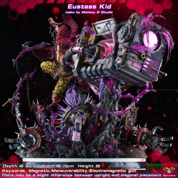 【Pre-order】One Piece "Worst Generation" - Eustass Kid Statue | 3rd Release in the Captain Resonance Series