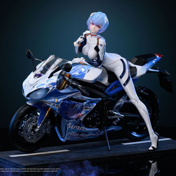 【Pre-order】Neon Genesis Evangelion – Resonance Series 2nd Wave: Motorcycle Girl – Rei Ayanami 1/6 Scale Collectible Statue