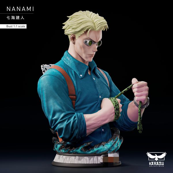 【Pre-order】Jujutsu Kaisen – Kento Nanami Premium Bust Statue  1:1 & 1:2 Scale Editions