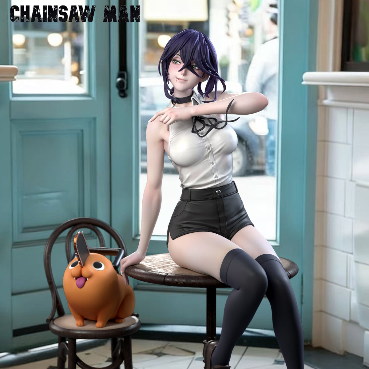 【Pre-order】Chainsaw Man – Artist Museum Series Reze (Dual Version Edition) 1/4 Scale Limited Collectible Statue