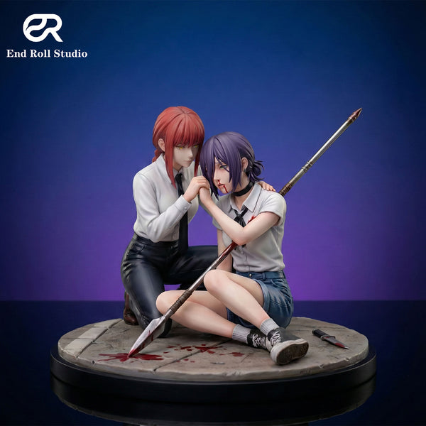 【Pre-order】Chainsaw Man – Makima & Reze Dual Character Statue (1/7 Scale)
