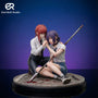 【Pre-order】Chainsaw Man – Makima & Reze Dual Character Statue (1/7 Scale)