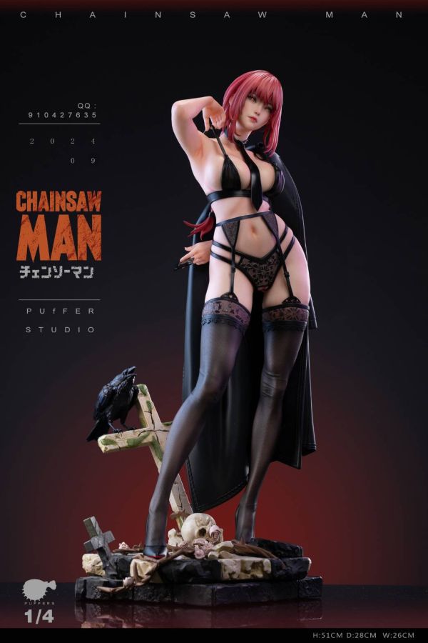 【Pre-order】Chainsaw Man – Makima Premium Female Collection Statue (1/4 Scale)