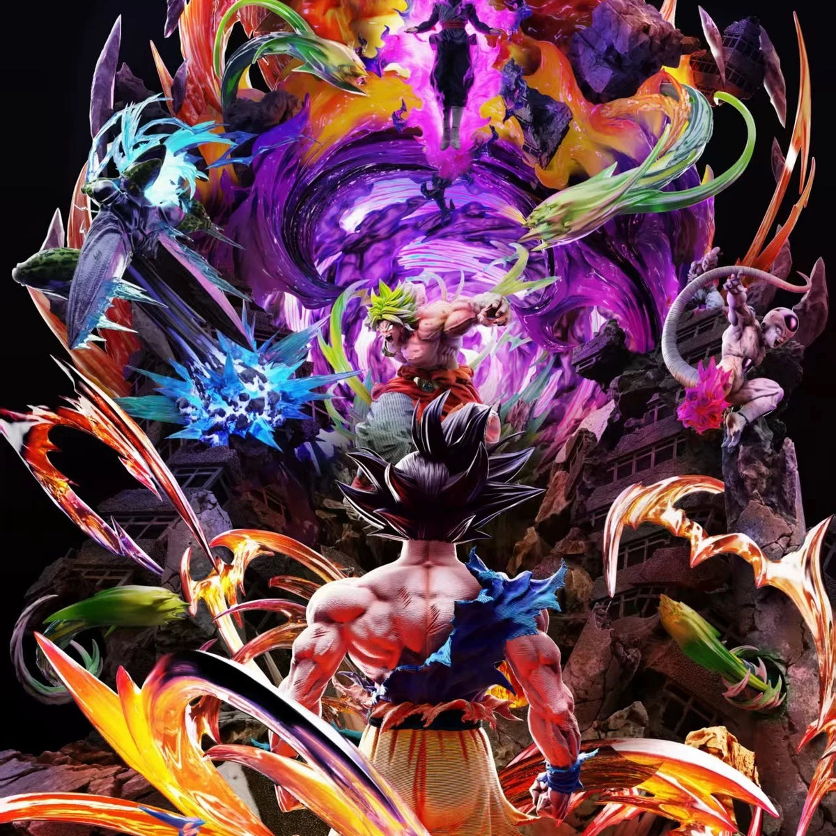 【Pre-order】LASTSLEEP Studio: Dragon Ball Anniversary SS Series – Battle Ready