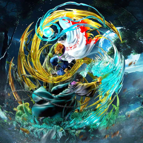 【Pre-order】Carrying the Name of Hokage, I Can't Lose - 【Flying Thunder God Second Stage】【Minato Namikaze VS Obito Uchiha】 Statue
