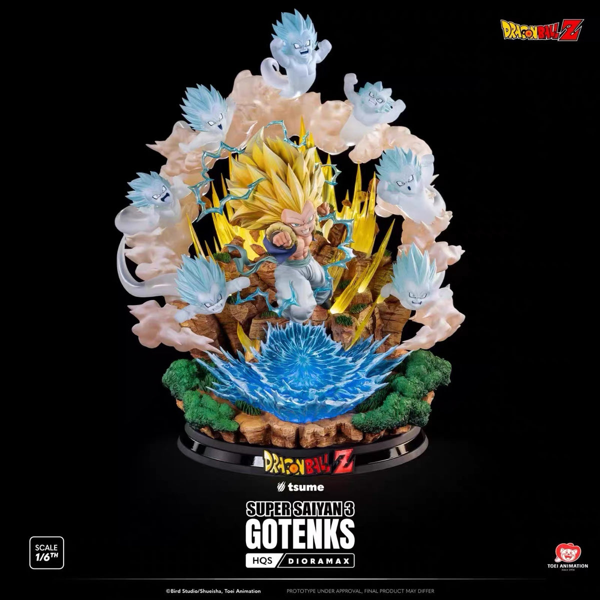 【Pre-order】Dragon Ball Super Saiyan Gotenks HQS-Dioramax Statue