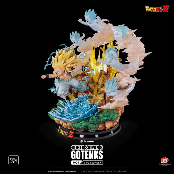 【Pre-order】Dragon Ball Super Saiyan Gotenks HQS-Dioramax Statue