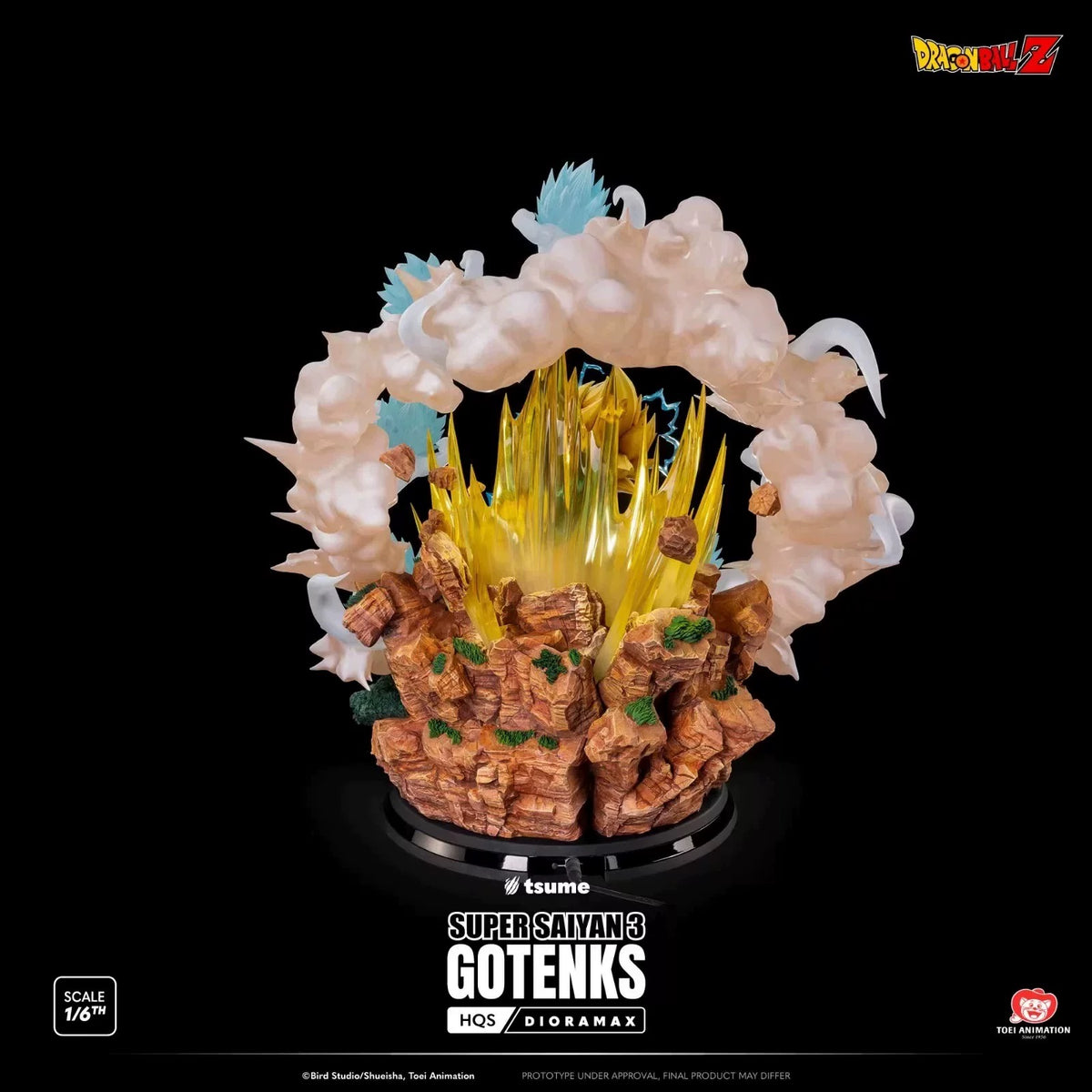 【Pre-order】Dragon Ball Super Saiyan Gotenks HQS-Dioramax Statue