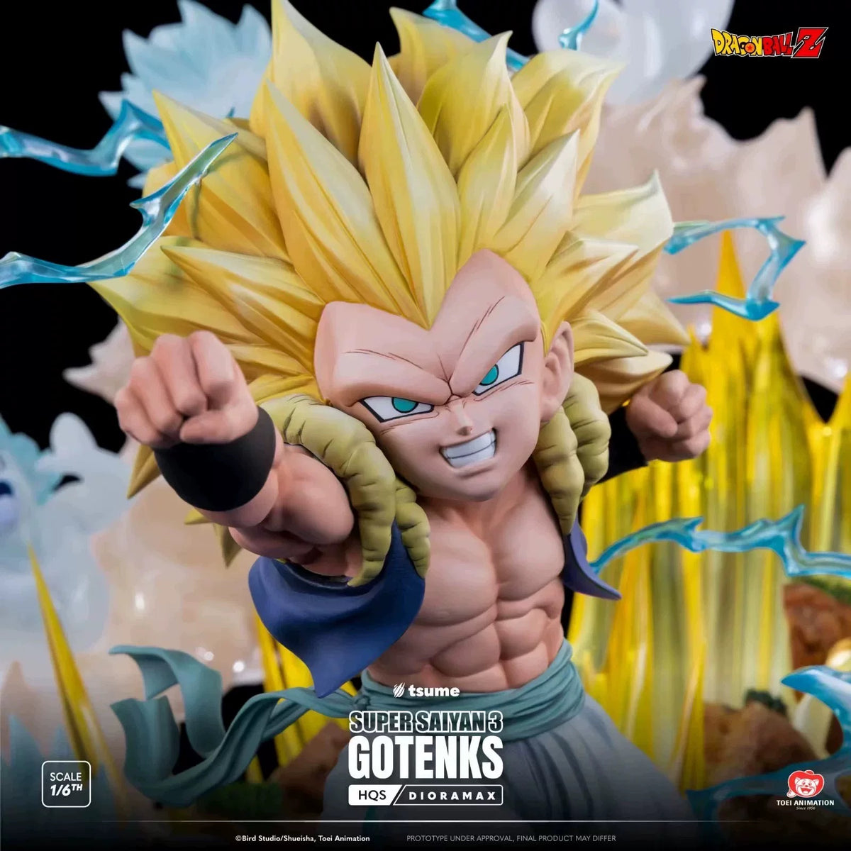 【Pre-order】Dragon Ball Super Saiyan Gotenks HQS-Dioramax Statue