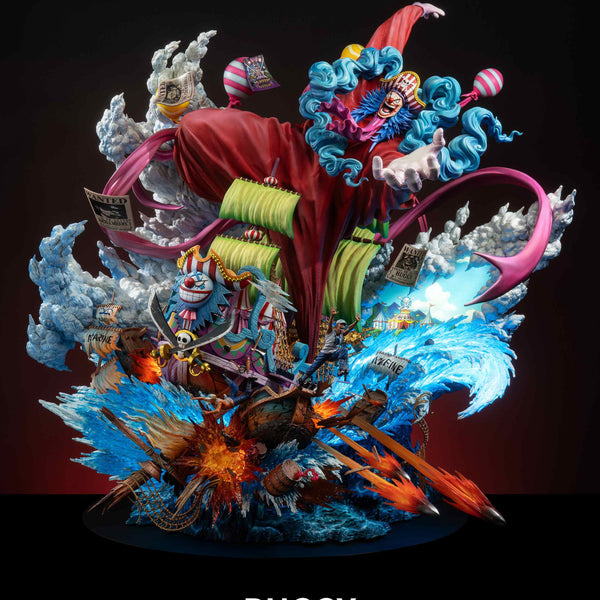 【Pre-order】One Piece Officially Licensed New Yonko Buggy Limited Edition Statue