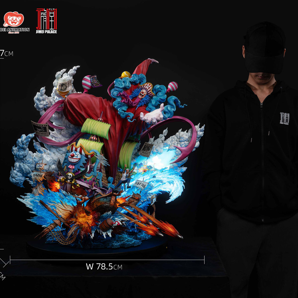 【Pre-order】One Piece Officially Licensed New Yonko Buggy Limited Edition Statue