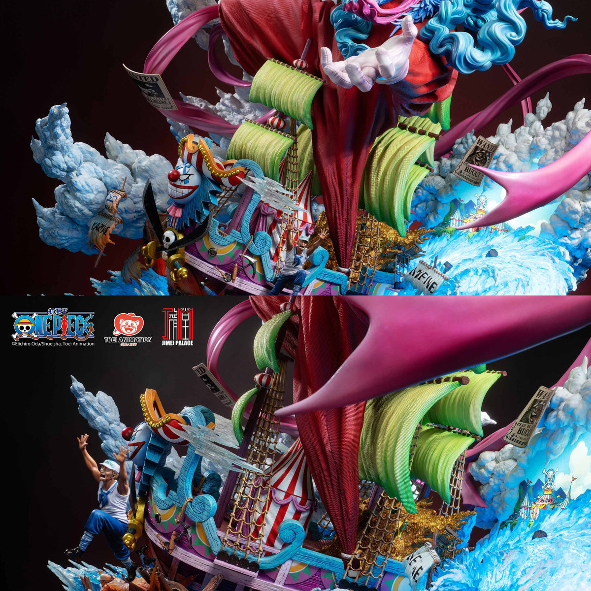 【Pre-order】One Piece Officially Licensed New Yonko Buggy Limited Edition Statue
