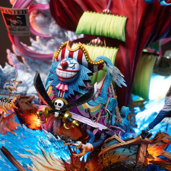 【Pre-order】One Piece Officially Licensed New Yonko Buggy Limited Edition Statue