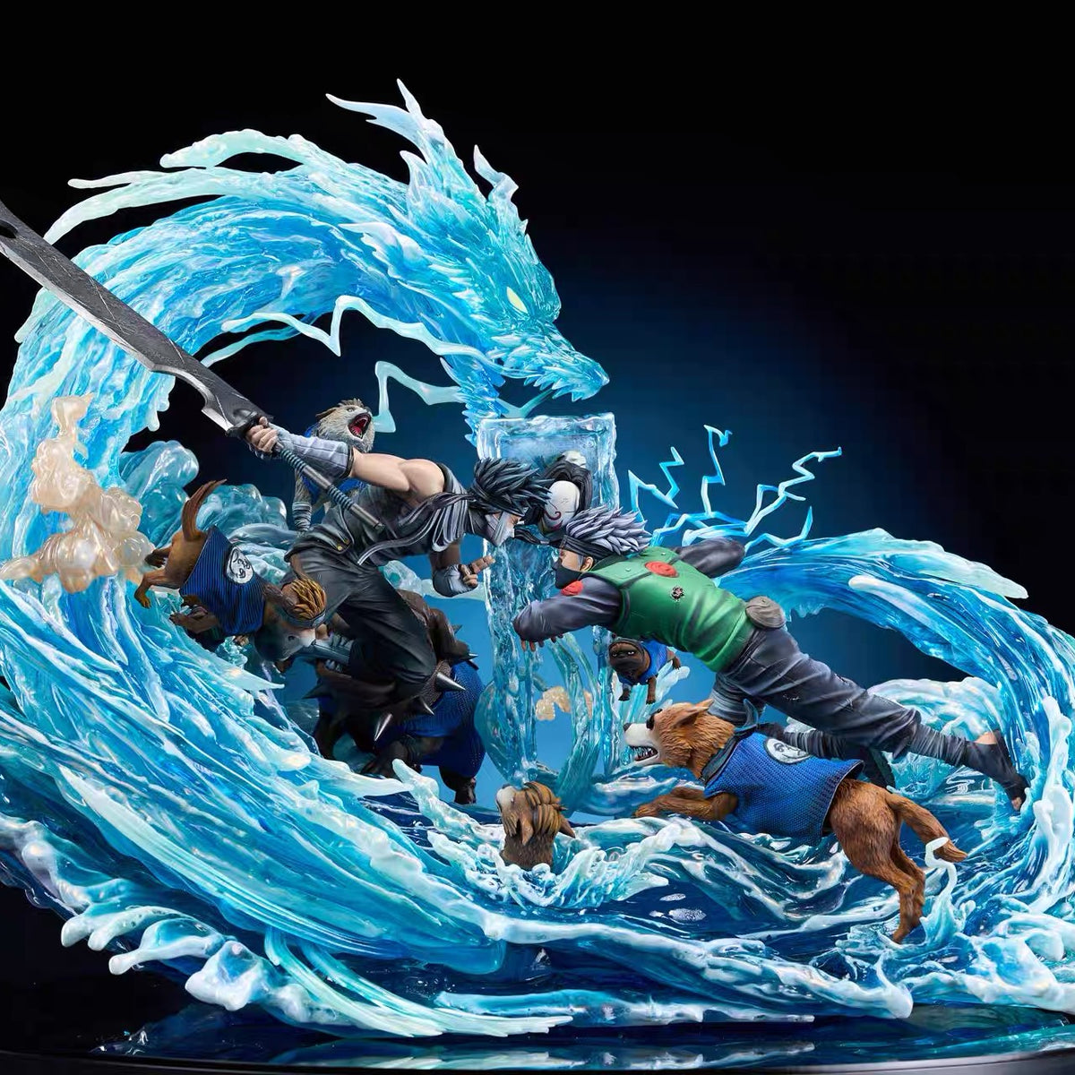 【Pre-order】Naruto The Great Bridge Battle: Zabuza vs Kakashi