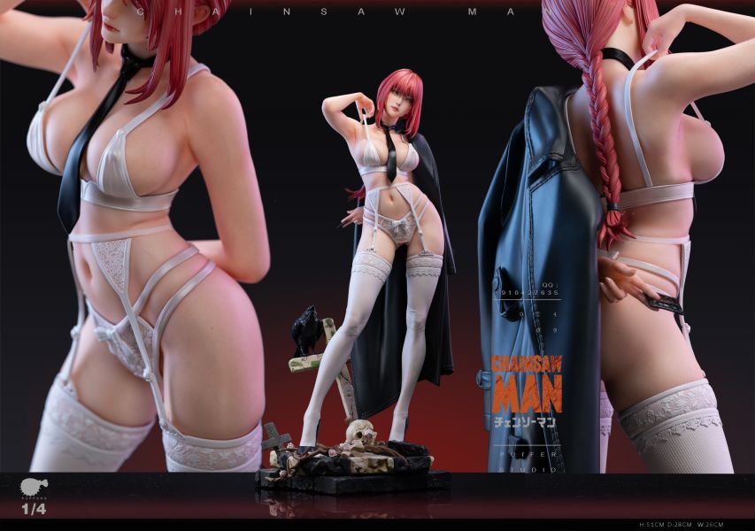 【Pre-order】Chainsaw Man – Makima Premium Female Collection Statue (1/4 Scale)