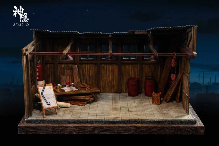 【Pre-order】Studio Ghibli Silhouette Moment Series – Porco Rosso Ace Pilot “Porco” | Limited Edition Diorama Sculpture