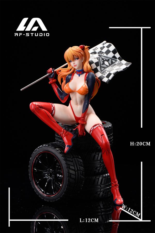 【Pre-order】Neon Genesis Evangelion – Asuka Langley Soryu Sitting on Tire 1/6 Scale Collectible Statue