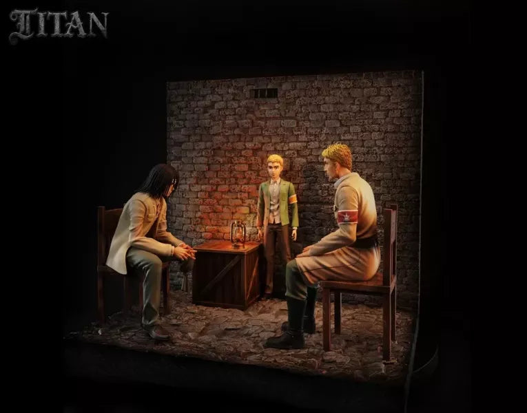 【Pre-order】Attack on Titan: Iconic Scenes Series - Reiner, Sit Down Statue