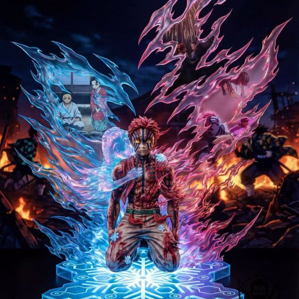 【Pre-order】Demon Slayer – Light Sculpture Series: Akaza & Koi Snow 1/4 Scale Collectible Statue