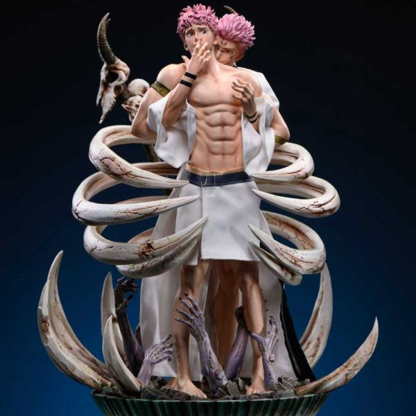 【Pre-order】Jujutsu Kaisen – Duo Series Sukuna & Yuji Itadori Dual Statue (1/6 Scale)