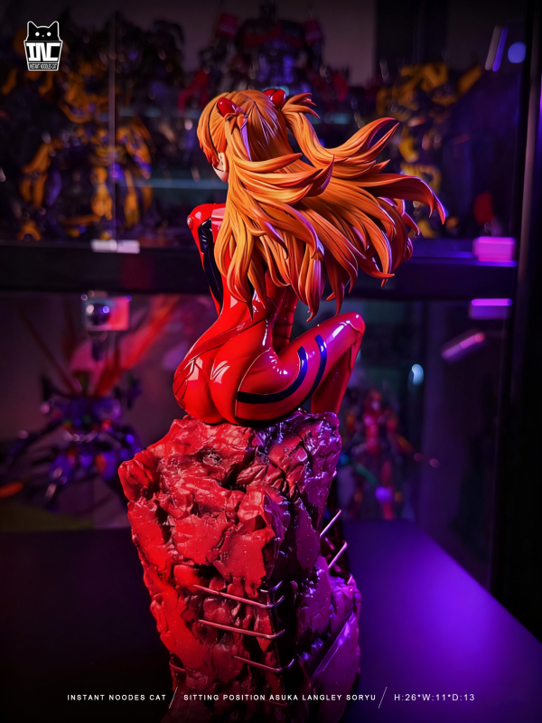 【Pre-order】Neon Genesis Evangelion – Sitting Asuka Langley 1/6 Scale Statue
