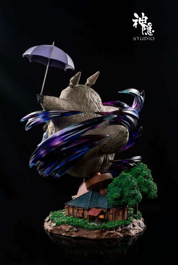 【Pre-order】Silhouette Moment Series – Totoro’s Night Invitation | Limited Edition Narrative Diorama Sculpture