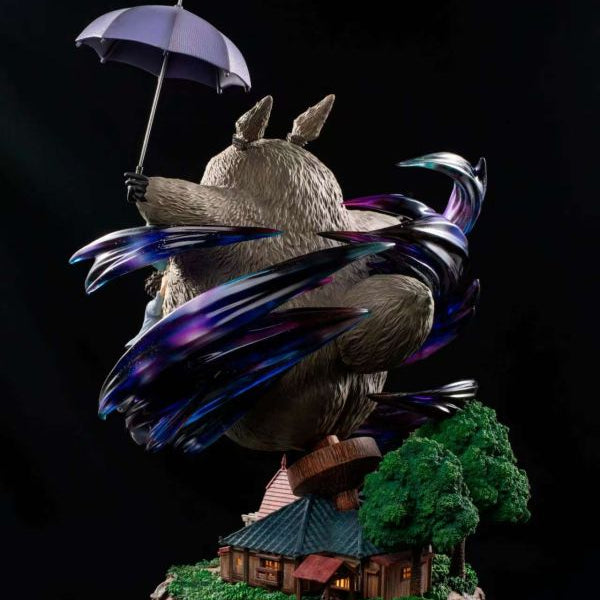 【Pre-order】Silhouette Moment Series – Totoro’s Night Invitation | Limited Edition Narrative Diorama Sculpture