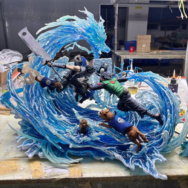 【Pre-order】Naruto The Great Bridge Battle: Zabuza vs Kakashi