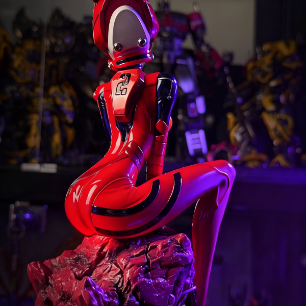 【Pre-order】Neon Genesis Evangelion – Sitting Asuka Langley 1/6 Scale Statue