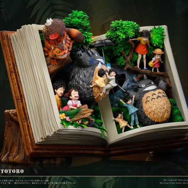 【Pre-order】Book Series Vol.1 Totoro · Limited Edition Art Statue