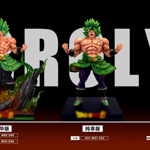【Pre-order】Dragon Ball DSC Series First Release - Broly Green Hair Muscle Man Statue