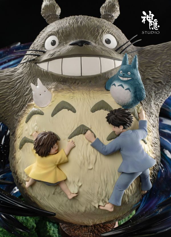 【Pre-order】Silhouette Moment Series – Totoro’s Night Invitation | Limited Edition Narrative Diorama Sculpture