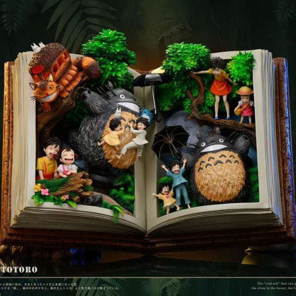 【Pre-order】Book Series Vol.1 Totoro · Limited Edition Art Statue