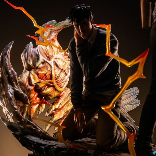 【Pre-order】Attack on Titan: Character Series 003 - "I Armor, He Super": Reiner &amp; Bertholdt Statue