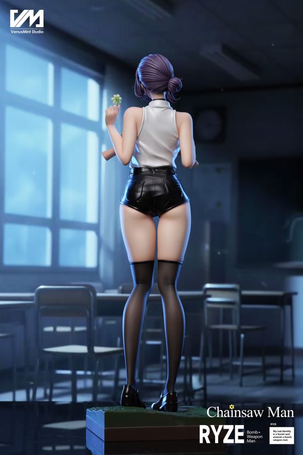 【Pre-order】Chainsaw Man – Makima & Reze Dual Character Statue (1/4 Scale)