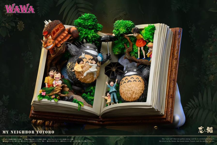【Pre-order】Book Series Vol.1 Totoro · Limited Edition Art Statue
