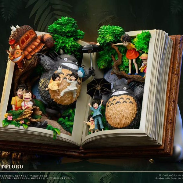【Pre-order】Book Series Vol.1 Totoro · Limited Edition Art Statue