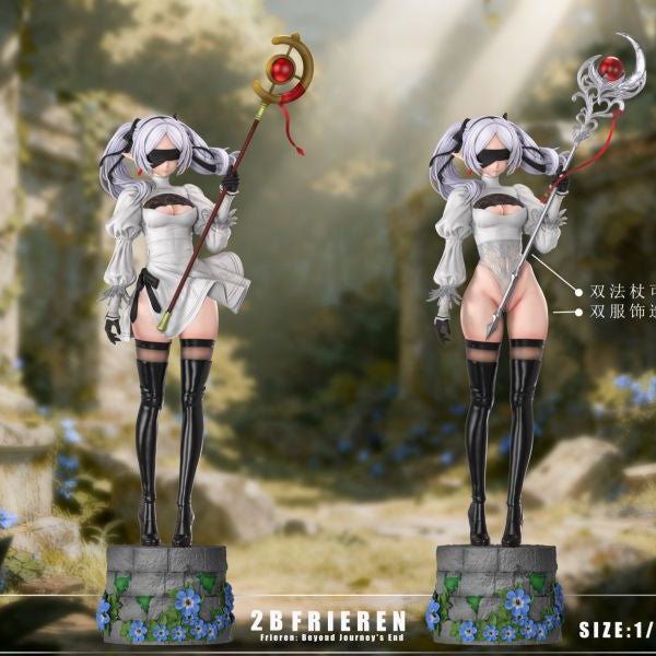 【Pre-order】Frieren: Beyond Journey’s End × NieR: Automata Fusion Concept Statue — “2B Frieren” 1/6 Scale Collectible Sculpture