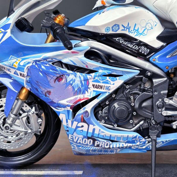 【Pre-order】Neon Genesis Evangelion – Resonance Series 2nd Wave: Motorcycle Girl – Rei Ayanami 1/6 Scale Collectible Statue