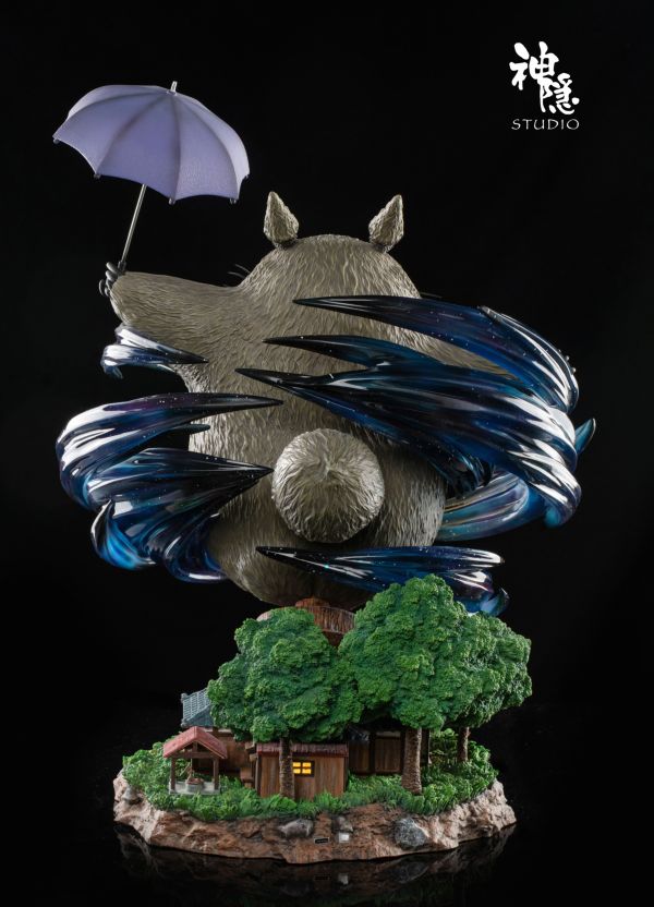 【Pre-order】Silhouette Moment Series – Totoro’s Night Invitation | Limited Edition Narrative Diorama Sculpture